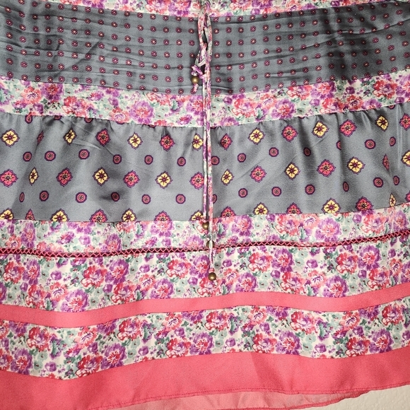 VINTAGE Juicy couture 100% silk skirt Y2K - Picture 2 of 7